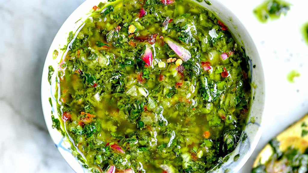 Molho chimichurri