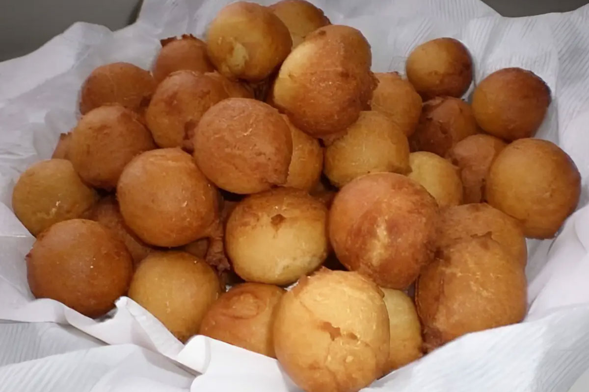 Bolinho de chuva com maisena