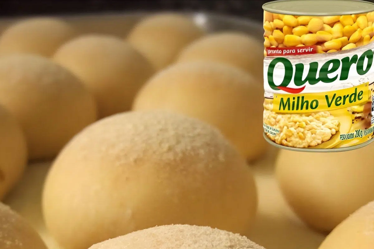 Pão de milho de latinha