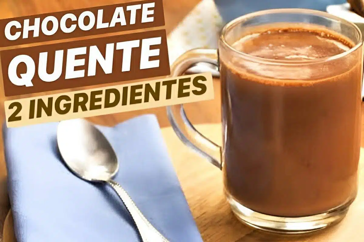 Chocolate quente fit