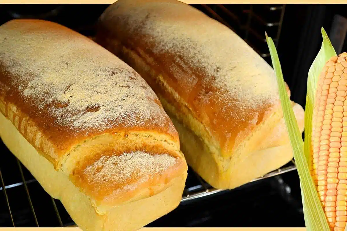 Pão de milho delicioso, o lanche perfeito para seu café da tarde