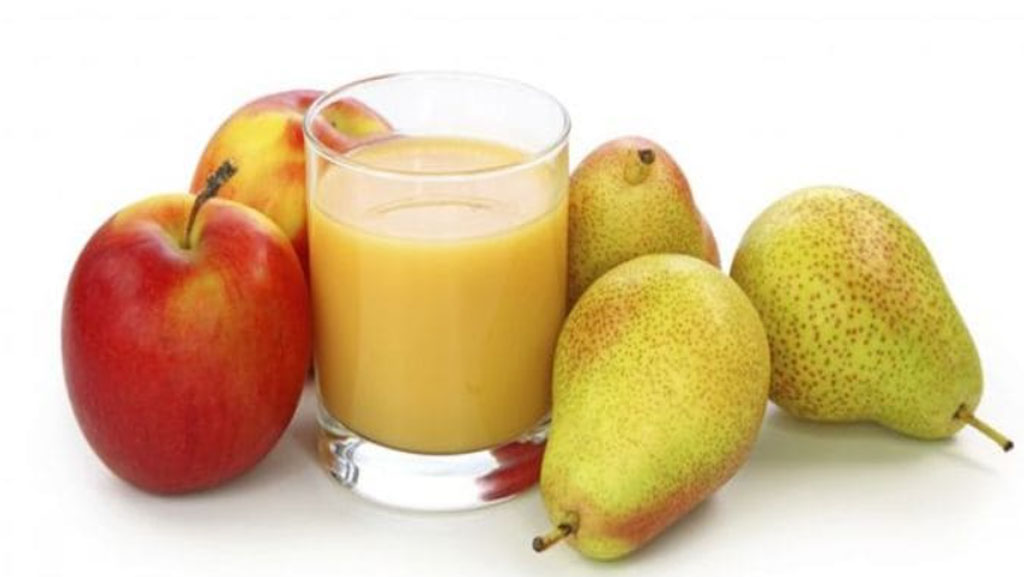 Vitamina de frutas com aveia