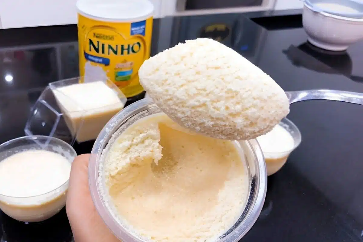 Mousse de ninho em 2 minutos