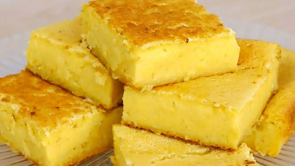 Bolo de milho cremoso sem farinha