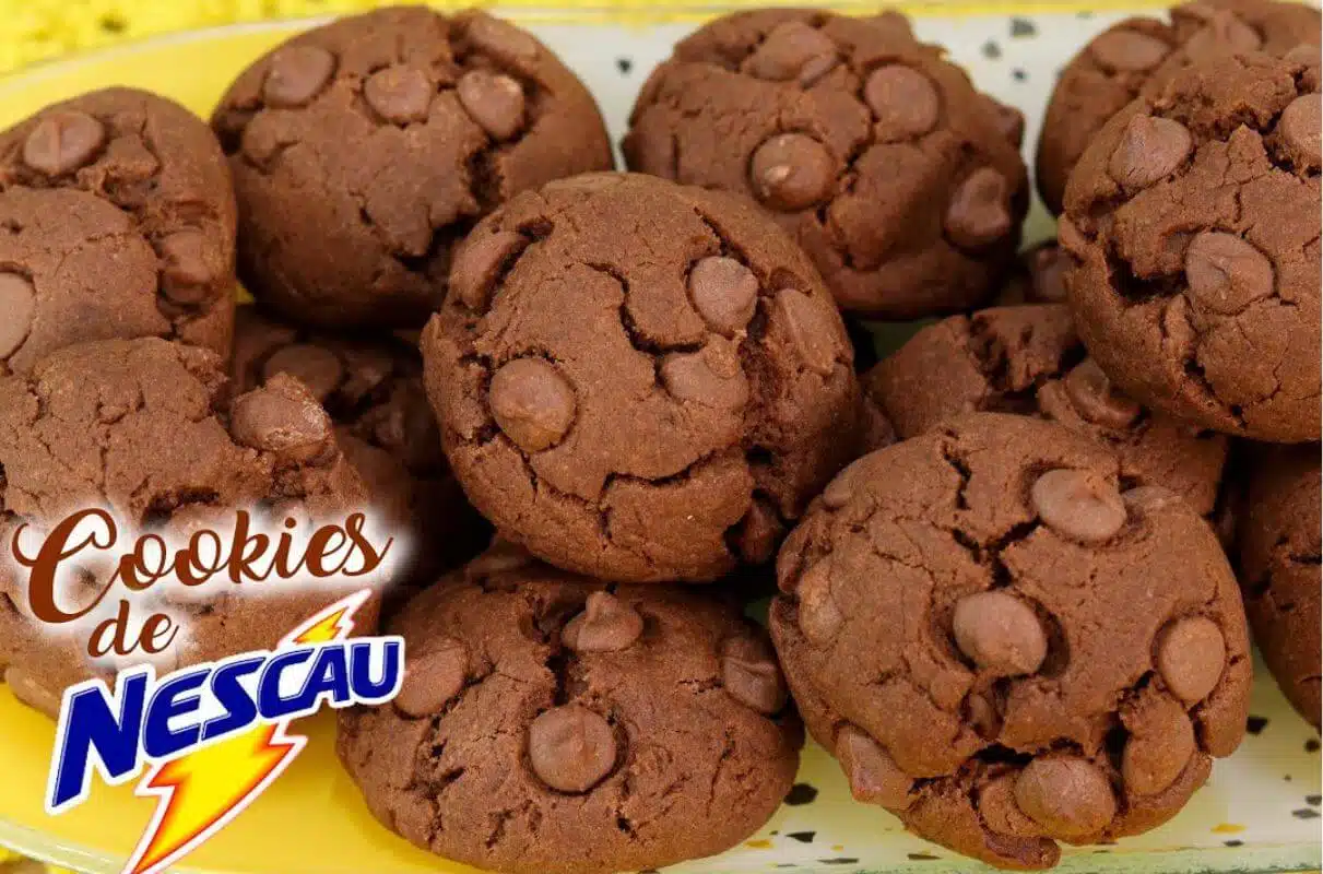 Cookies de Nescau econômicos