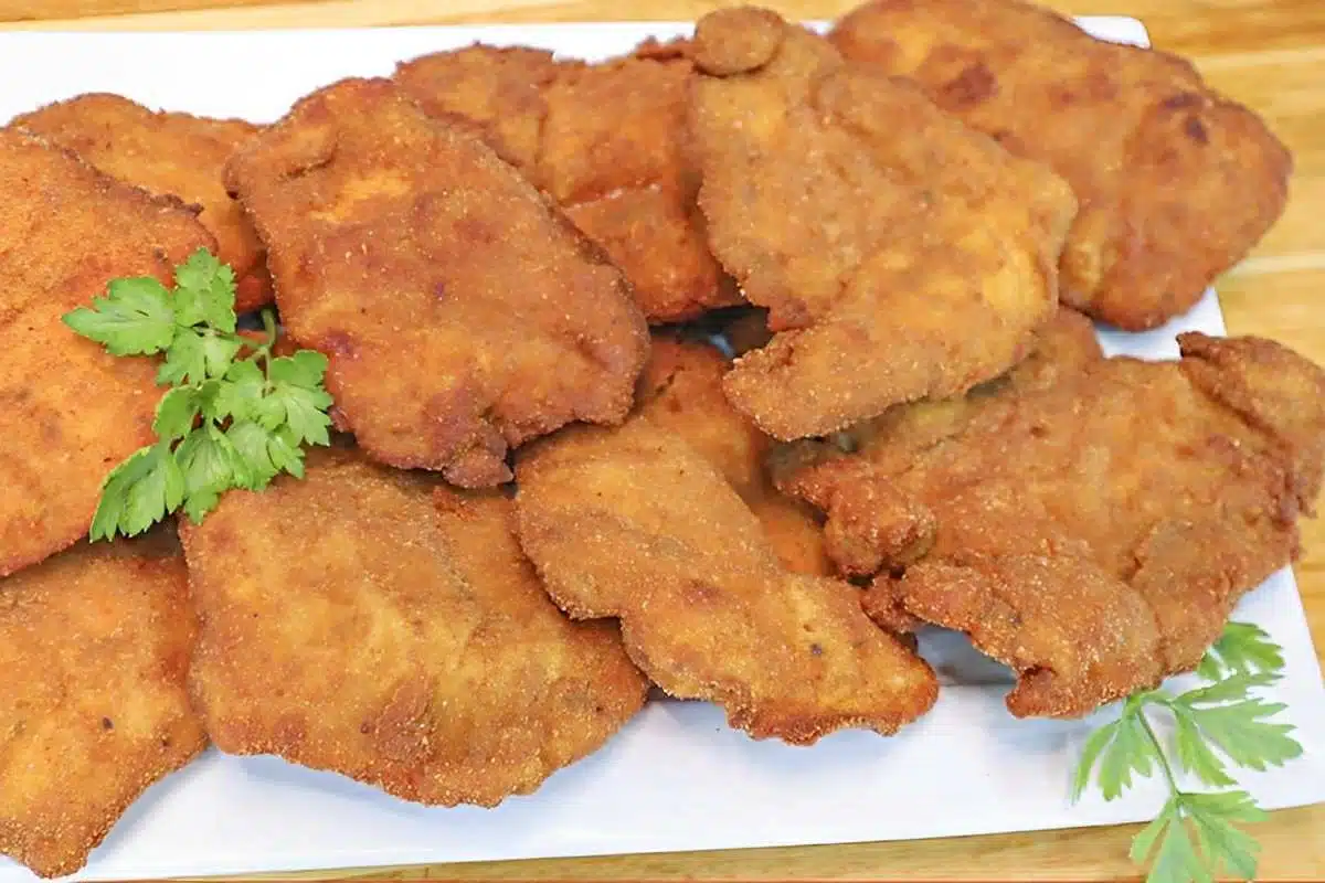 Frango à milanesa perfeito