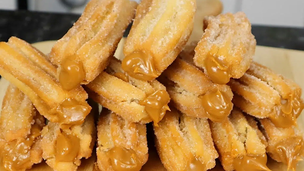 Massa de churros sequinha