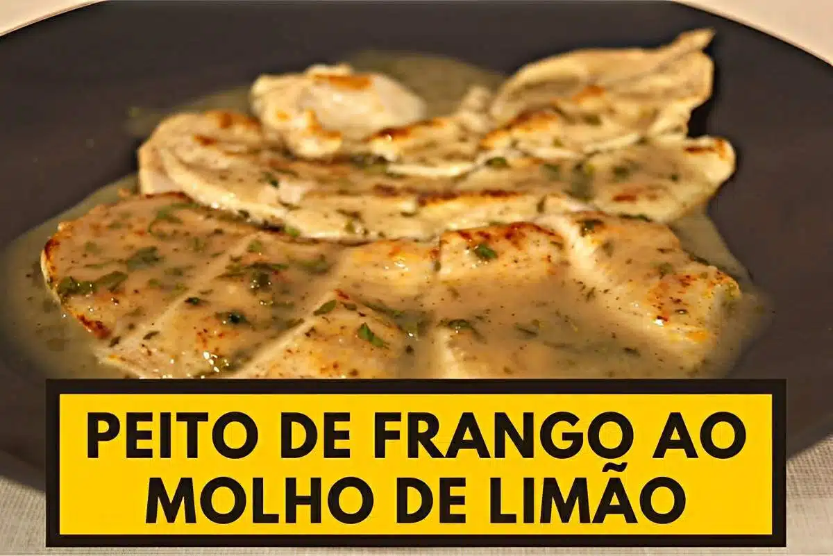 Peito de frango ao molho de limão