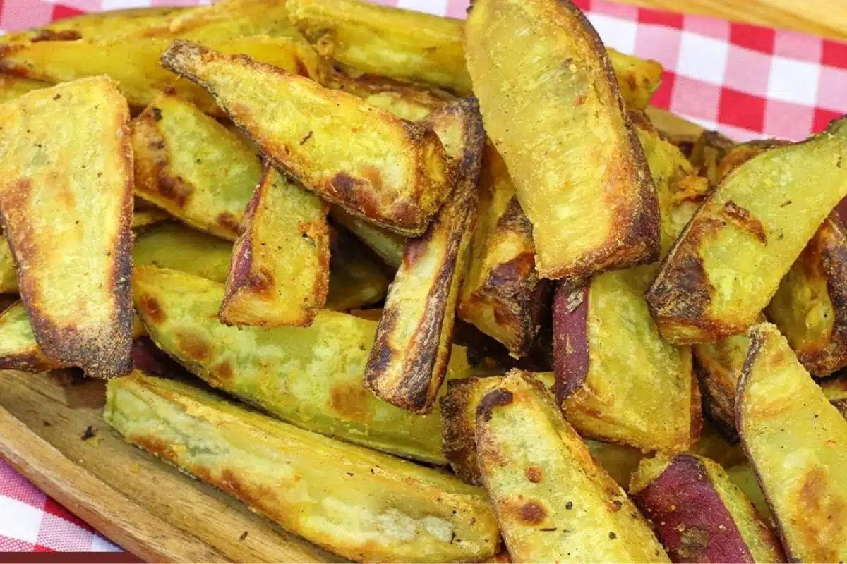 Batata doce na airfryer