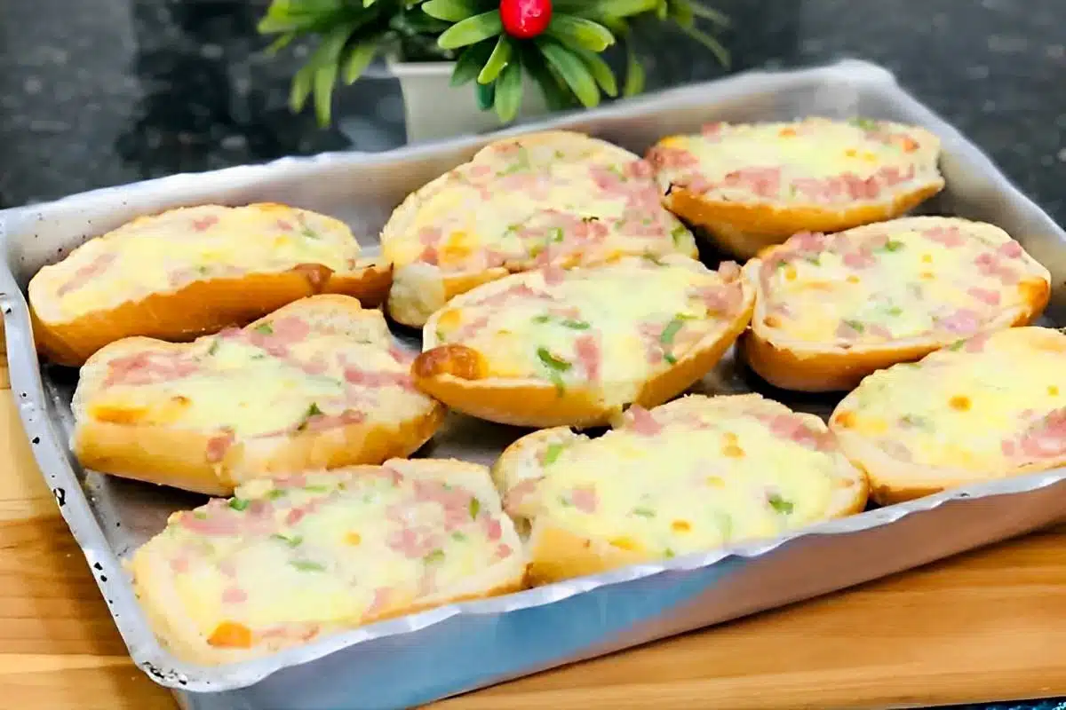 Lanche com pão amanhecido