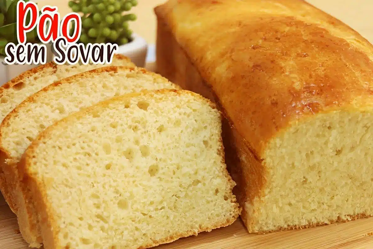 Pão caseiro super macio