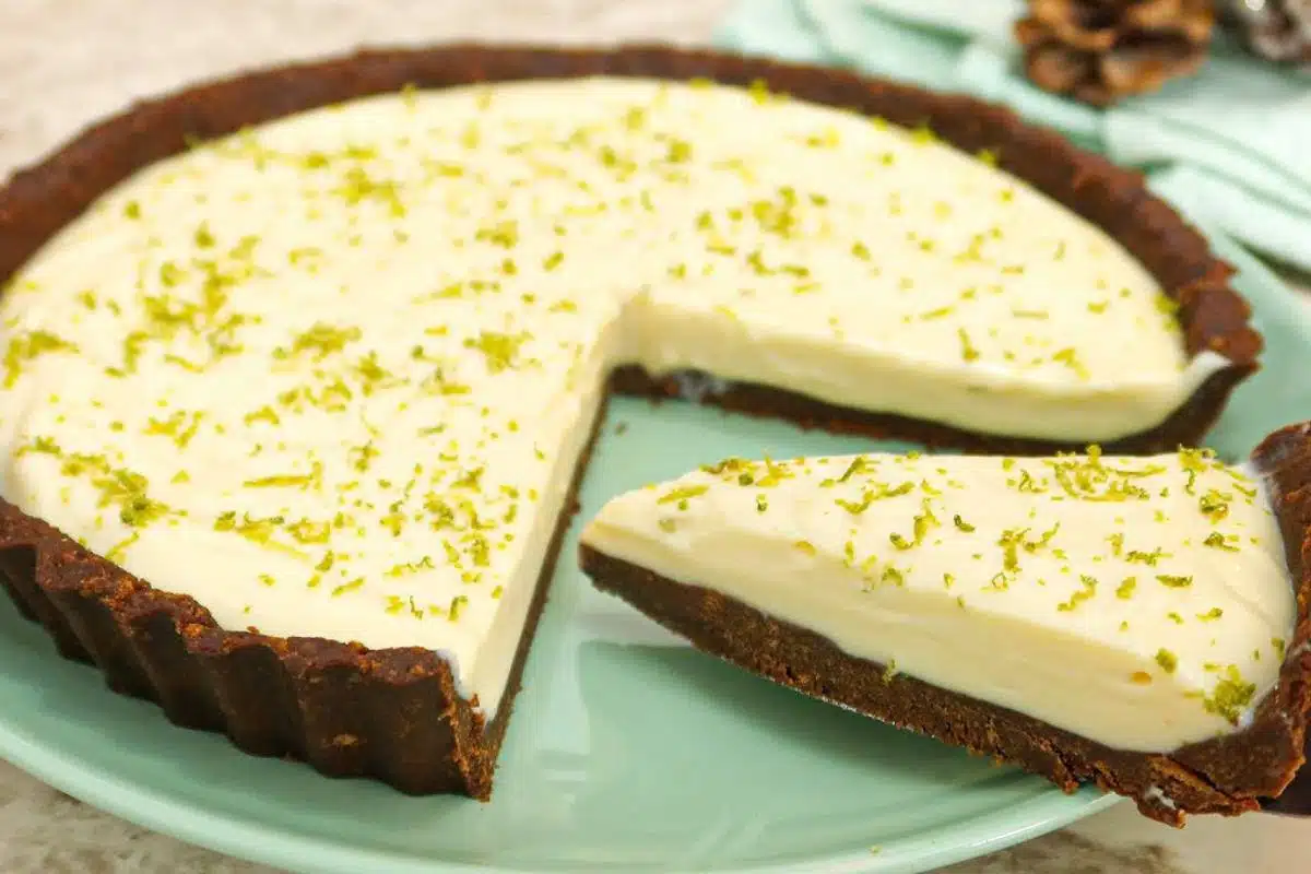 Torta de limão refrescante