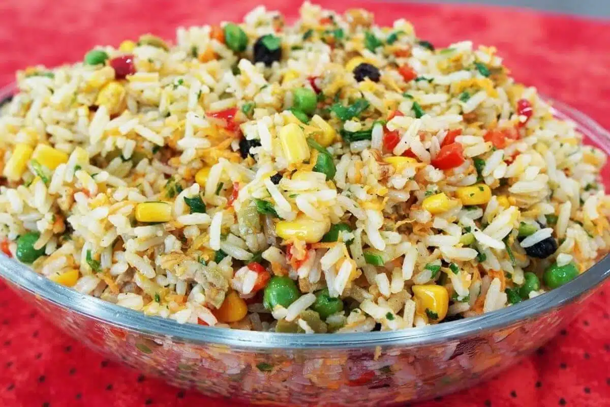 Arroz colorido