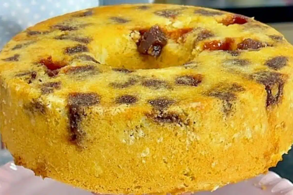 Bolo de goiabada simples