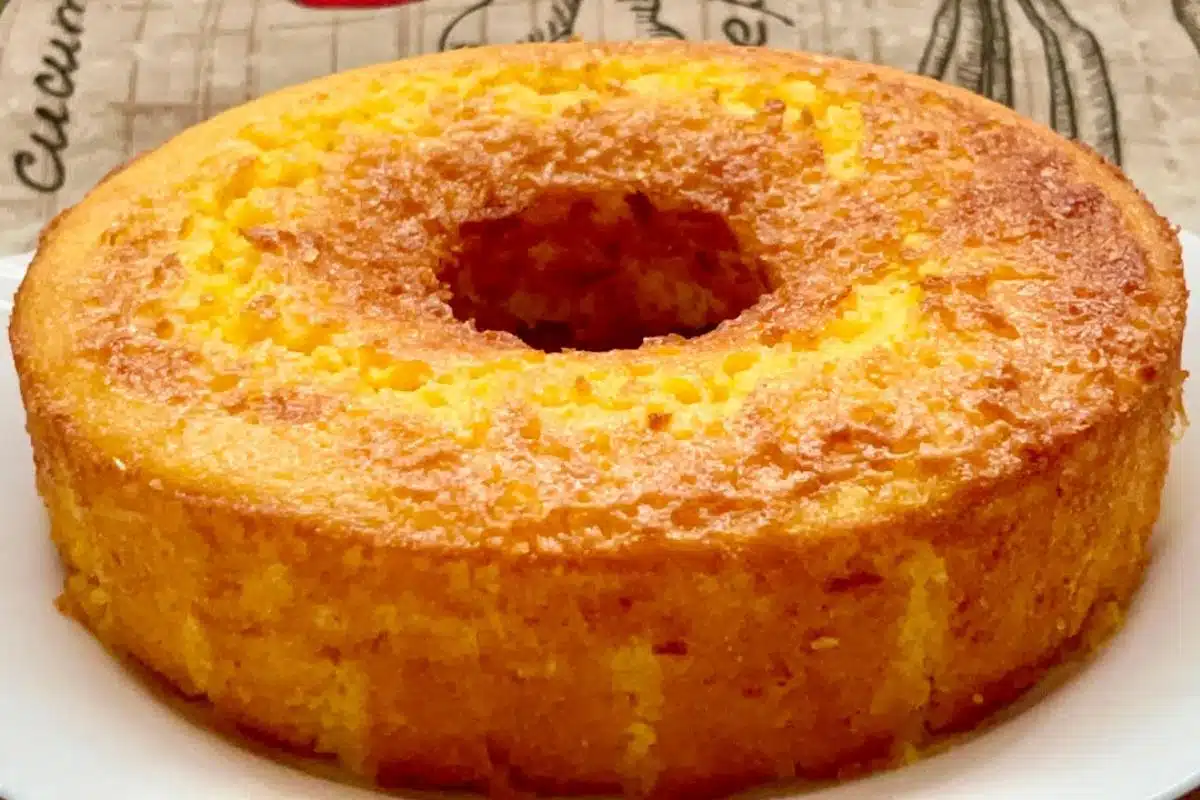 Bolo de milho sem farinha