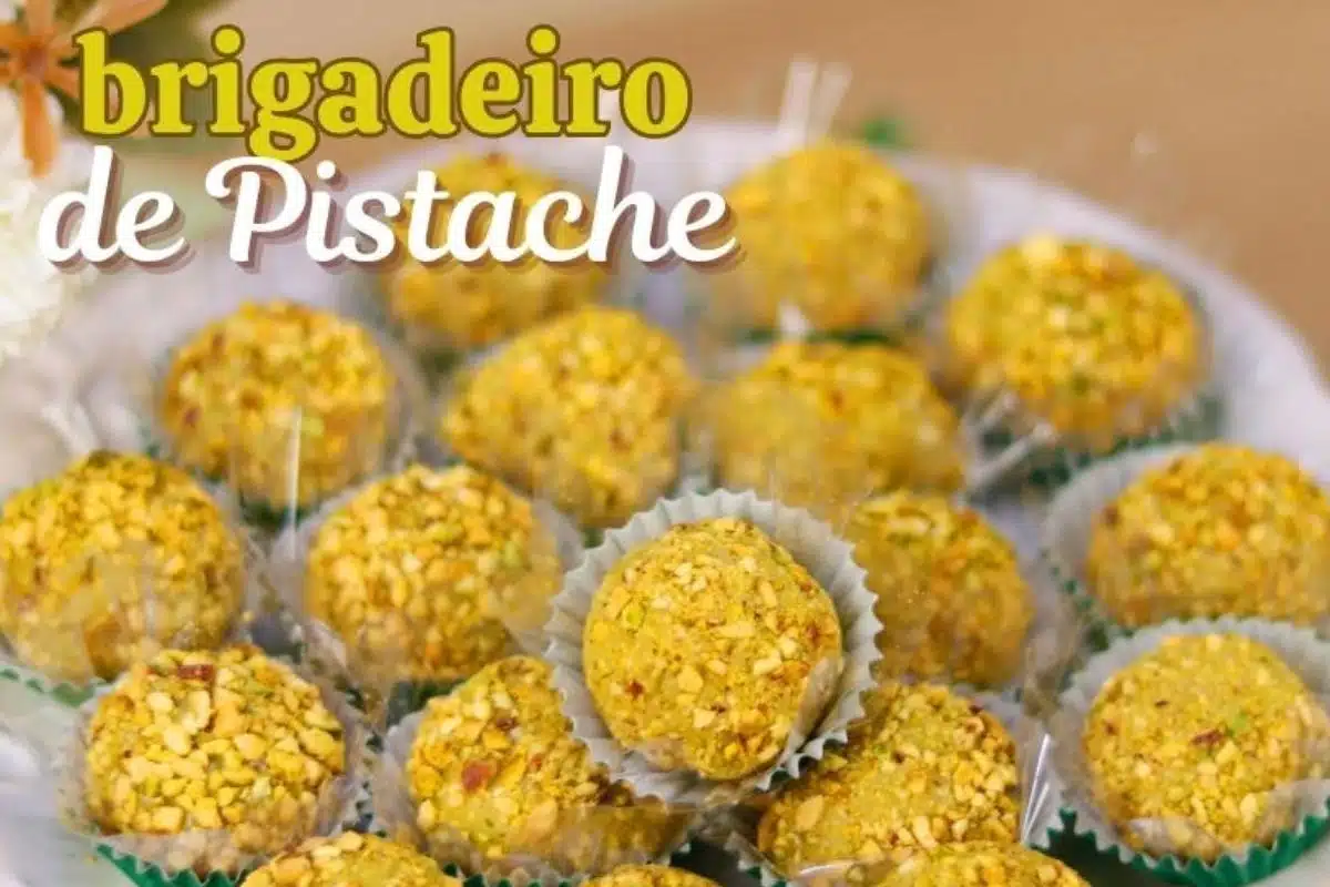 Brigadeiro de pistache