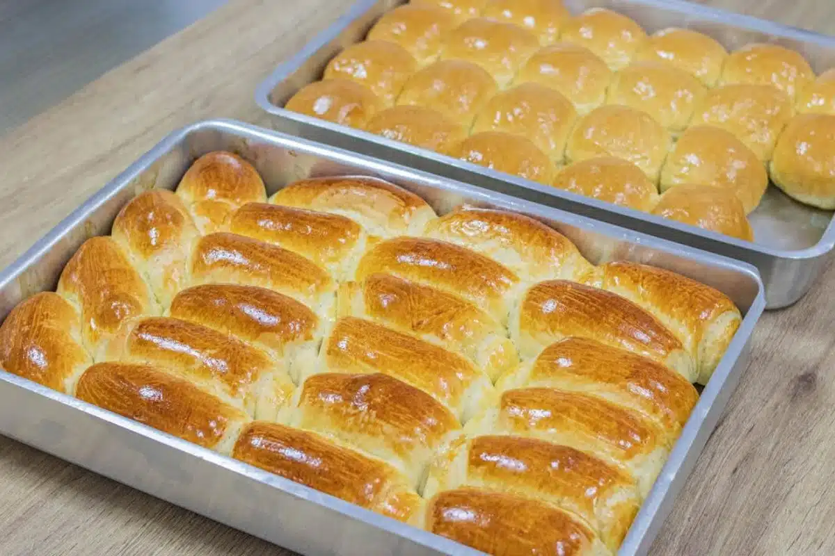 Pãozinho de leite caseiro