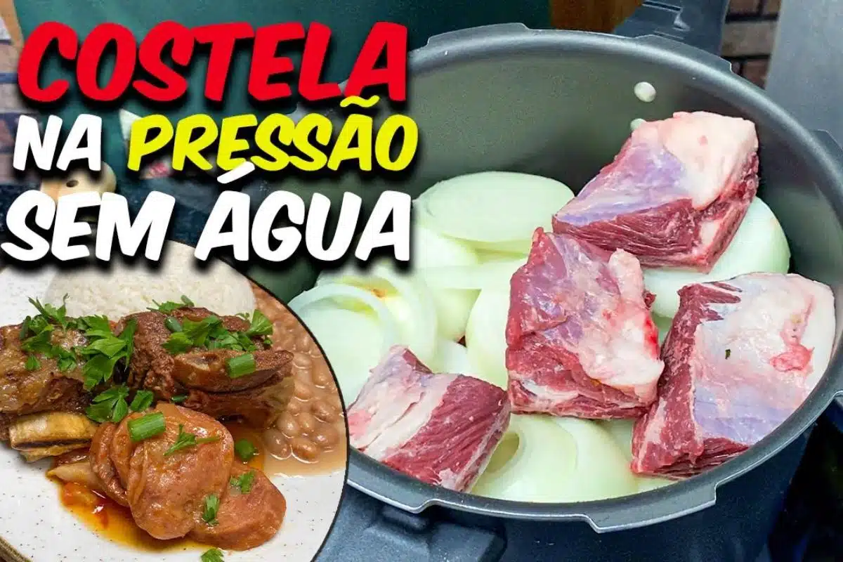 Costela na panela de pressão