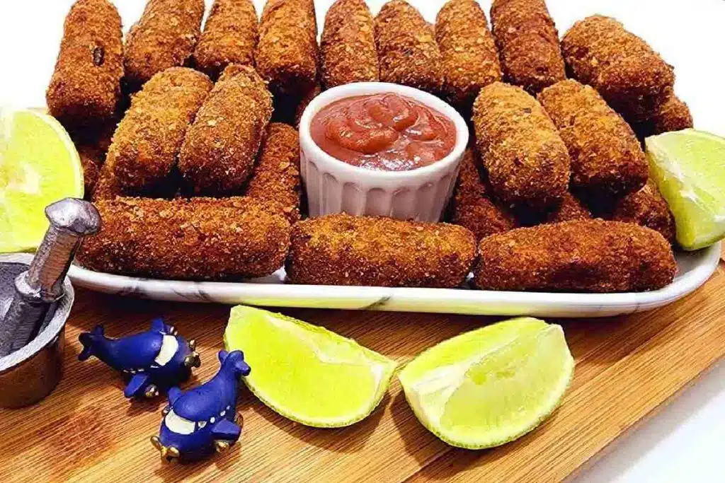 Croquete de carne moída