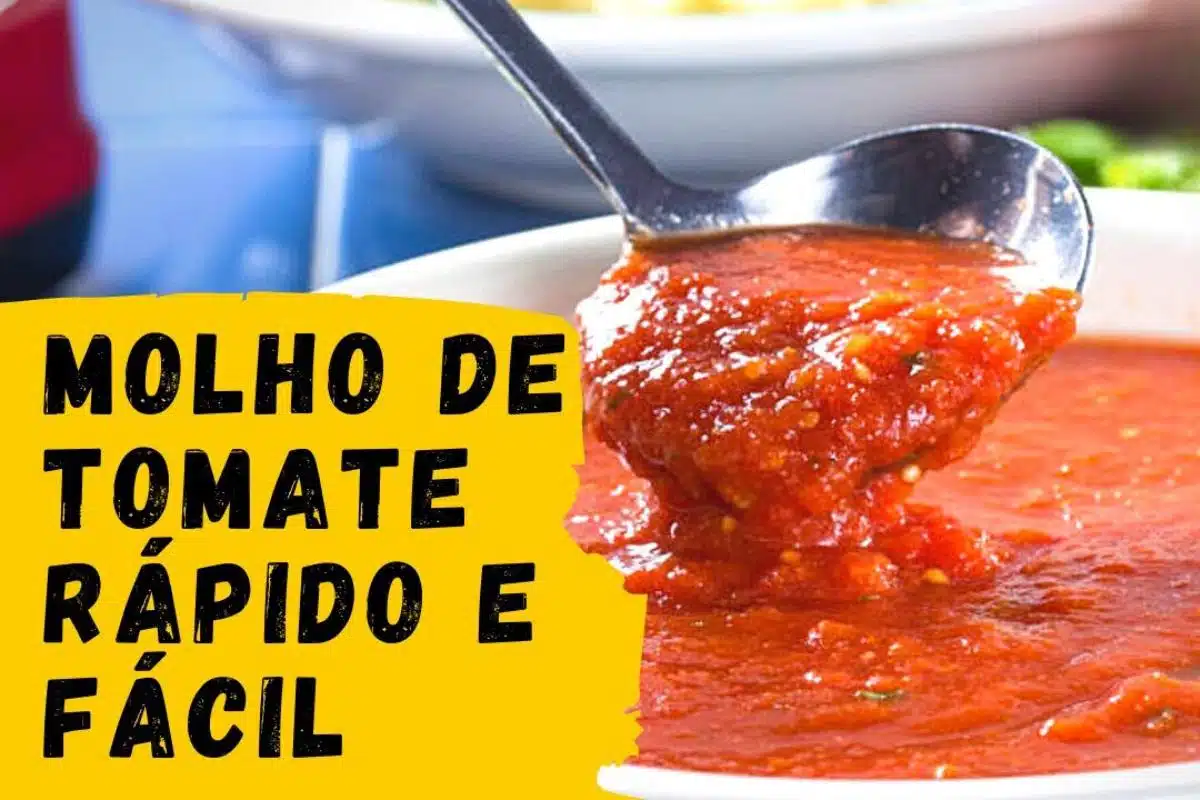 Molho de tomate caseiro