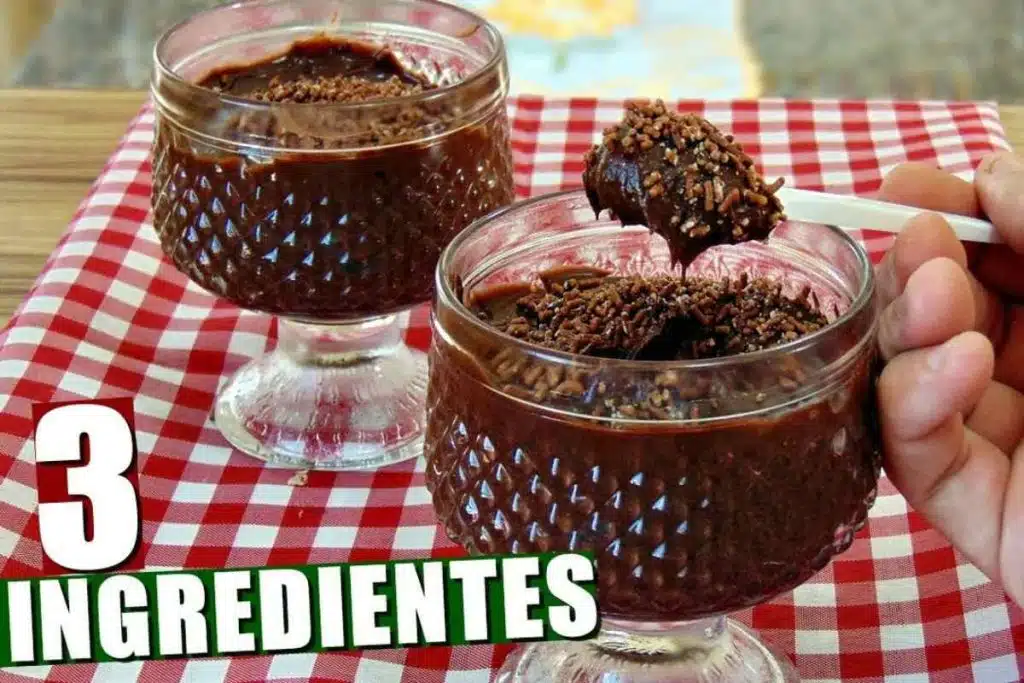 Mousse de chocolate