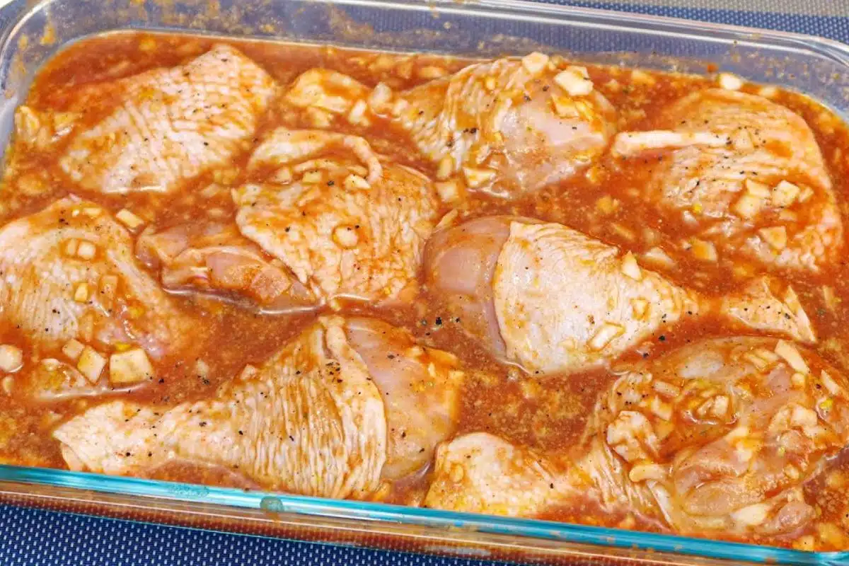 Receita de frango de domingo