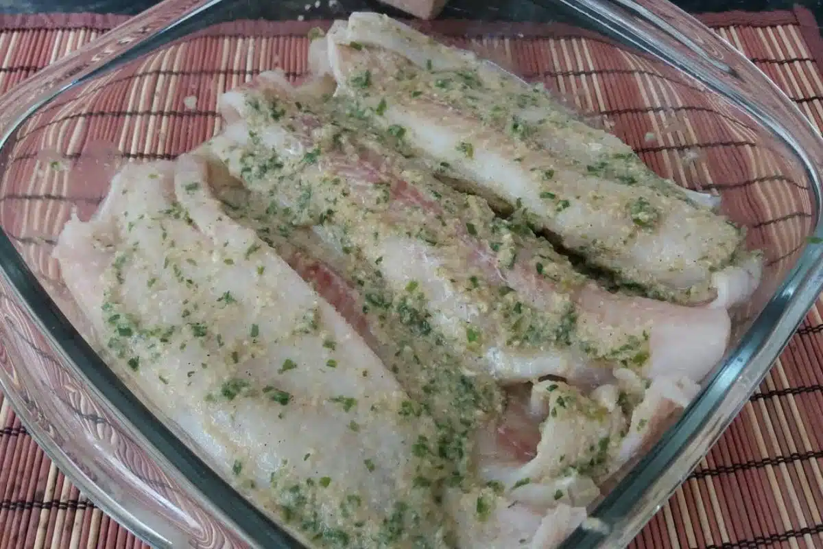 Temperar peixe