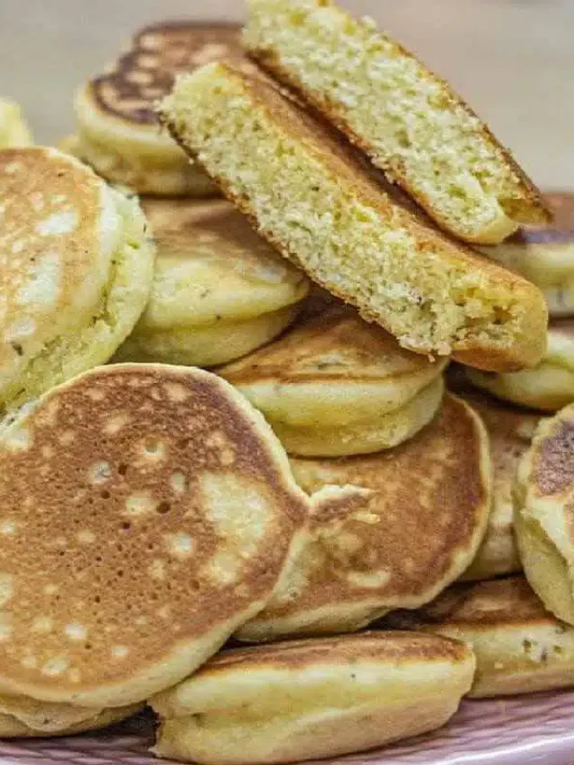 Bolinho de frigideira com fubá