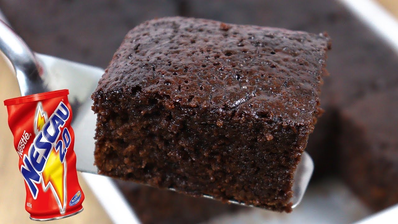 Bolo de chocolate fofinho