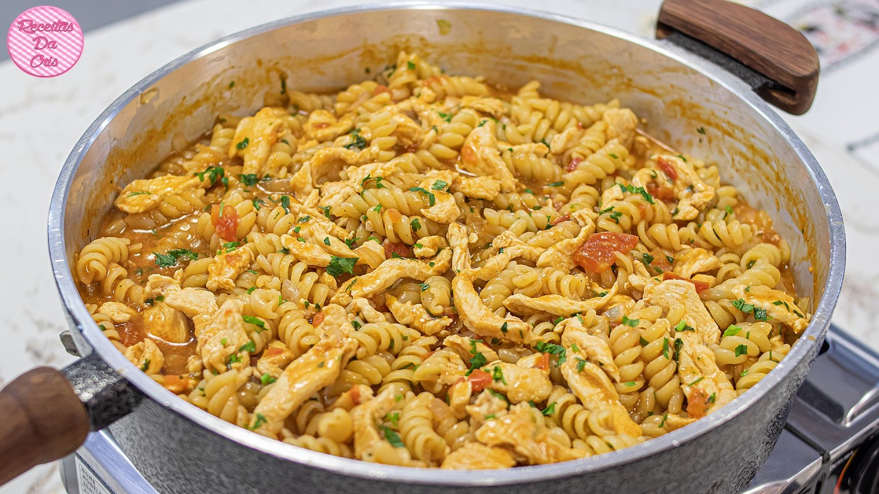 Macarrão com frango