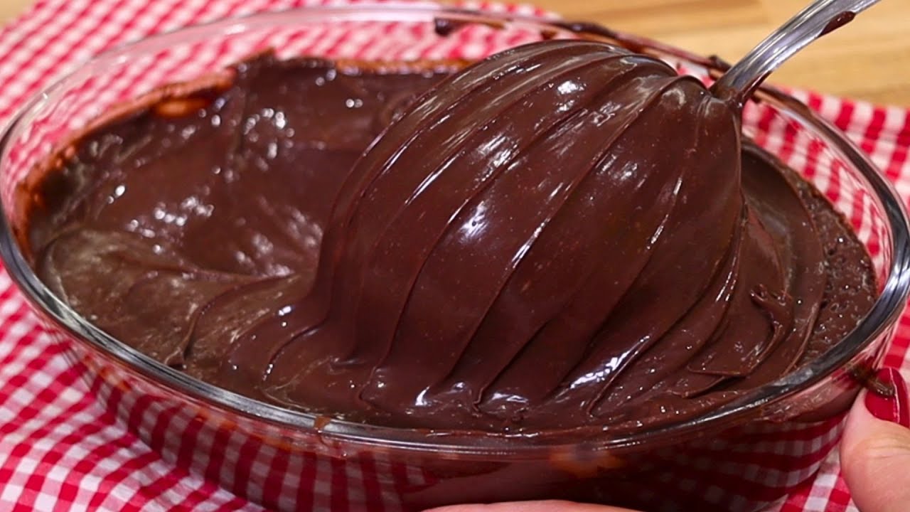 Recheio brigadeiro com ganache