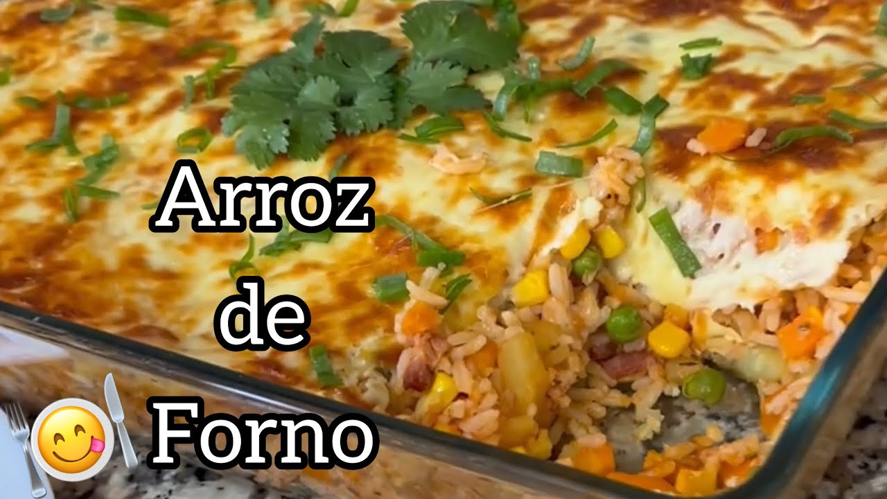 Arroz de forno prático