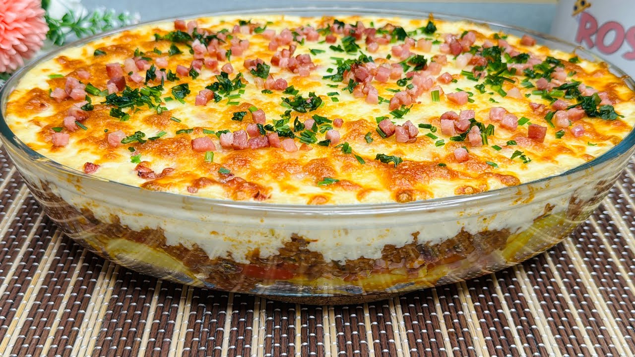 Batata gratinada