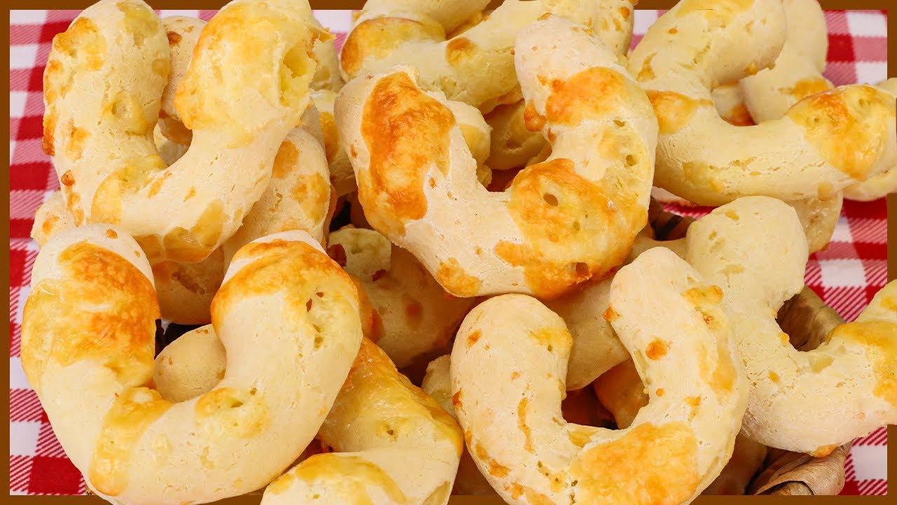 Biscoito de polvilho com queijo