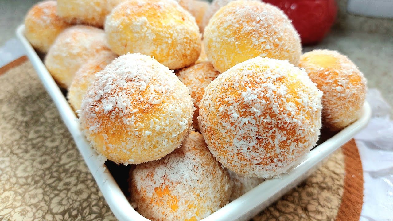 Bolinho de chuva assado