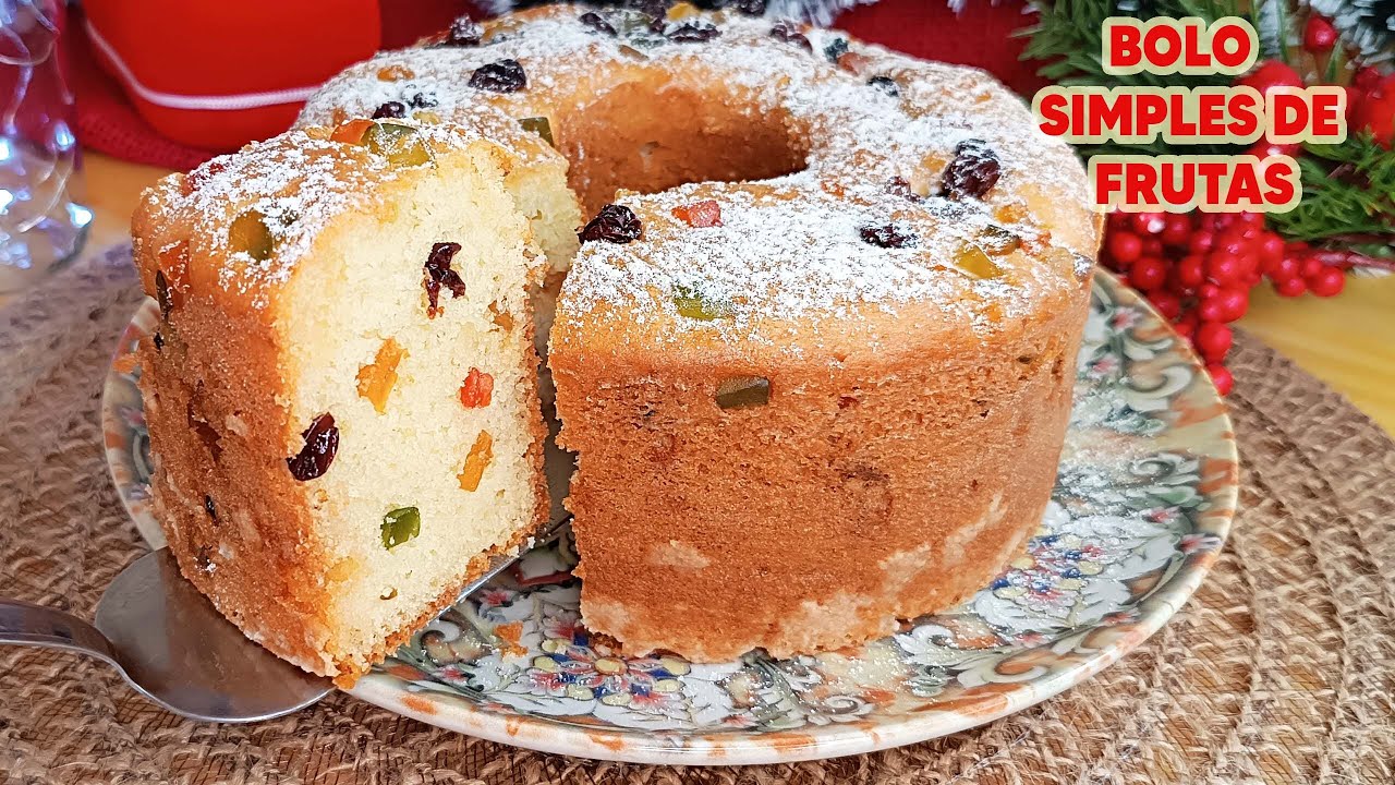 Bolo de frutas