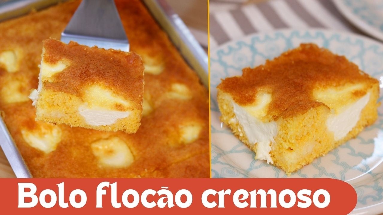 Bolo de milho flocão