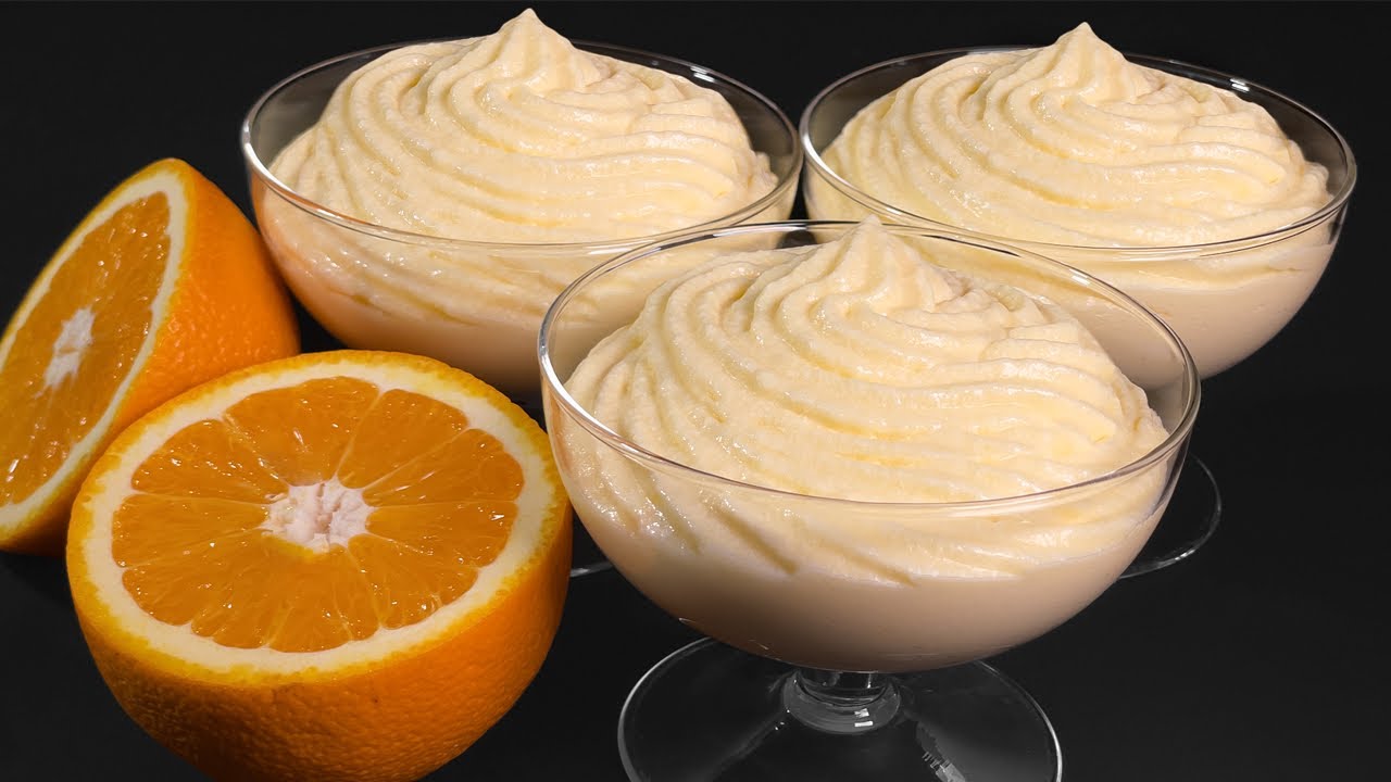 Creme de laranja com mascarpone