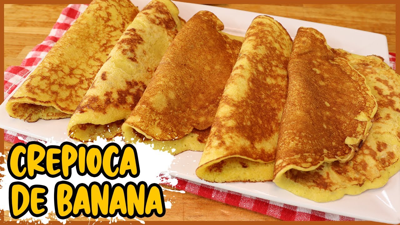 Crepioca de banana