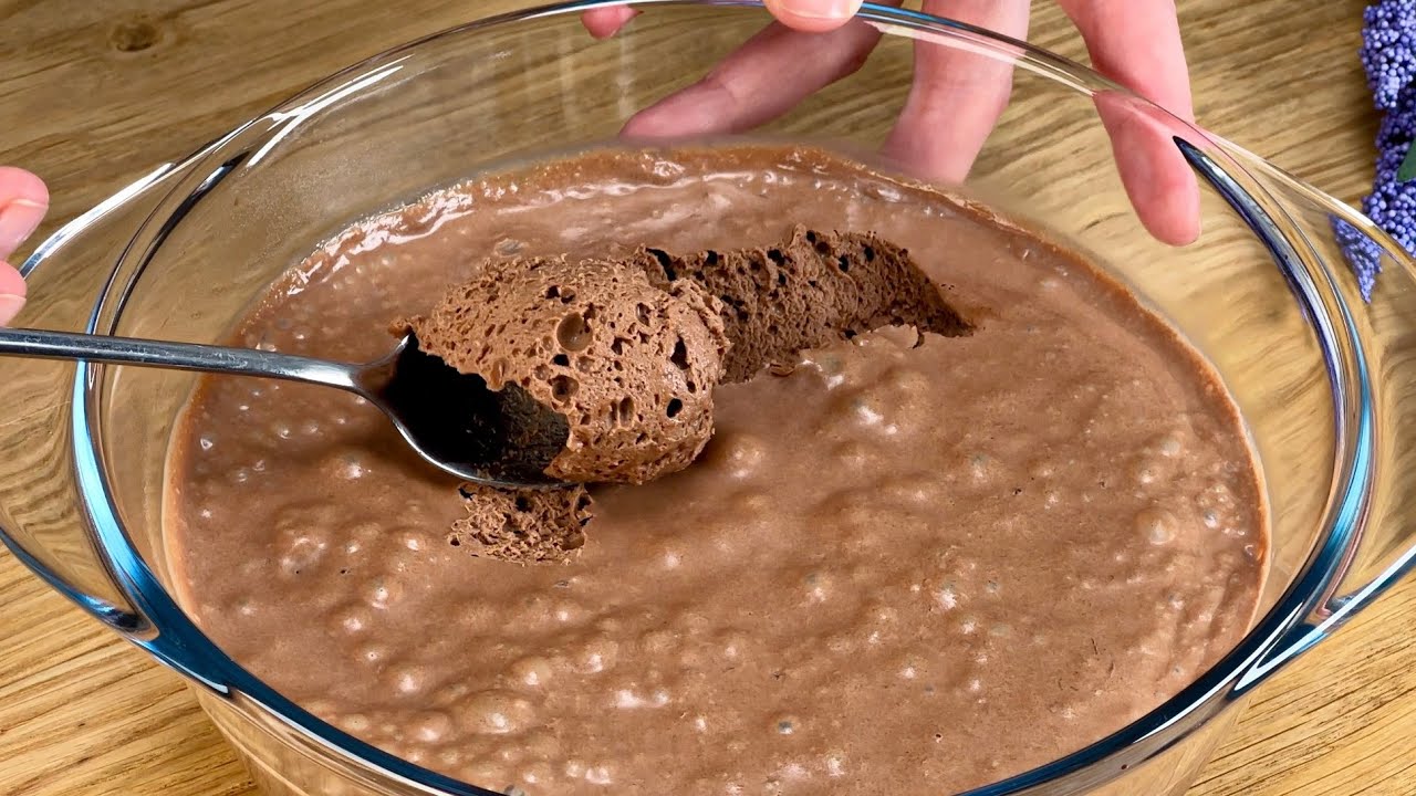 Mousse de chocolate