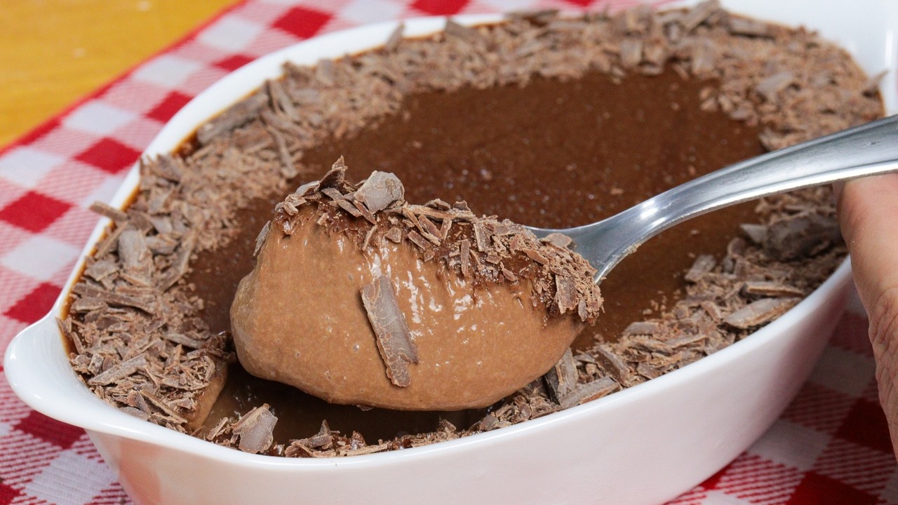 Mousse de chocolate