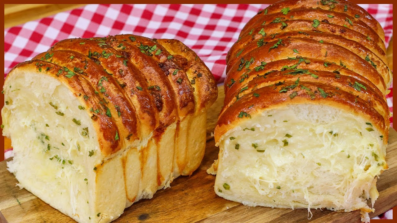 Pão de alho com queijo