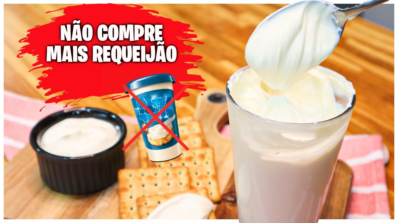 Requeijão caseiro cremoso