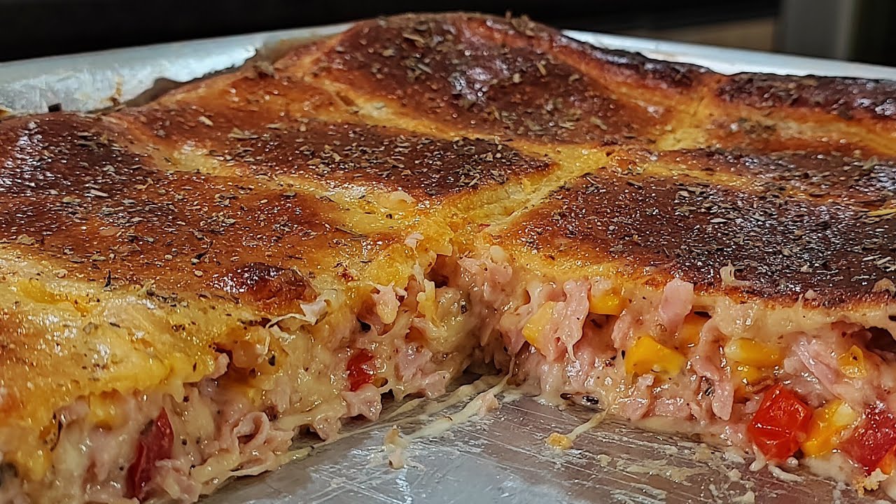 Torta salgada recheada