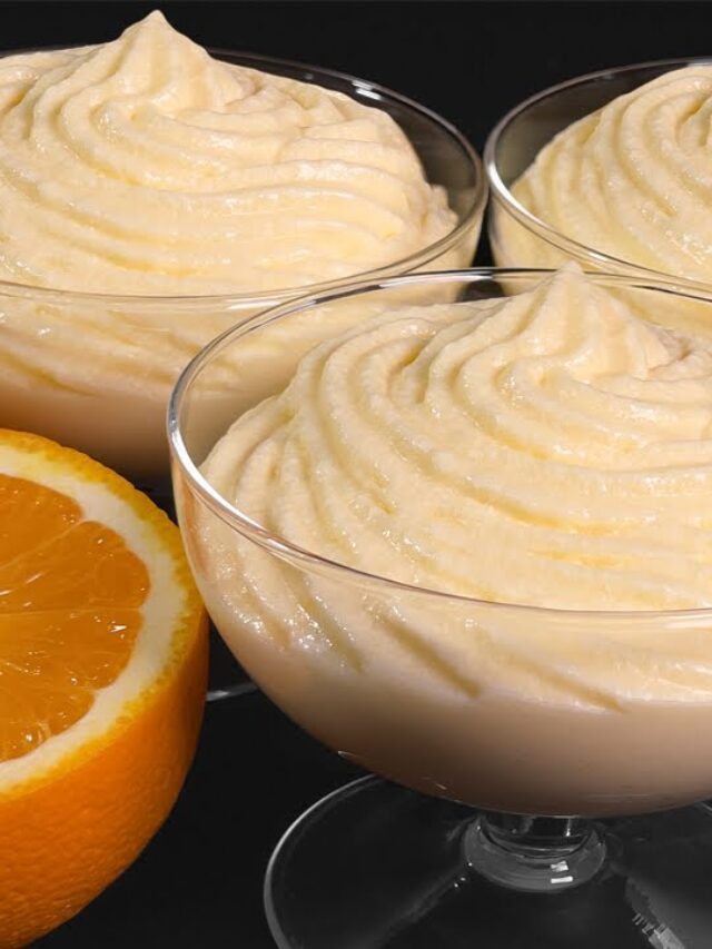 Creme de laranja com mascarpone